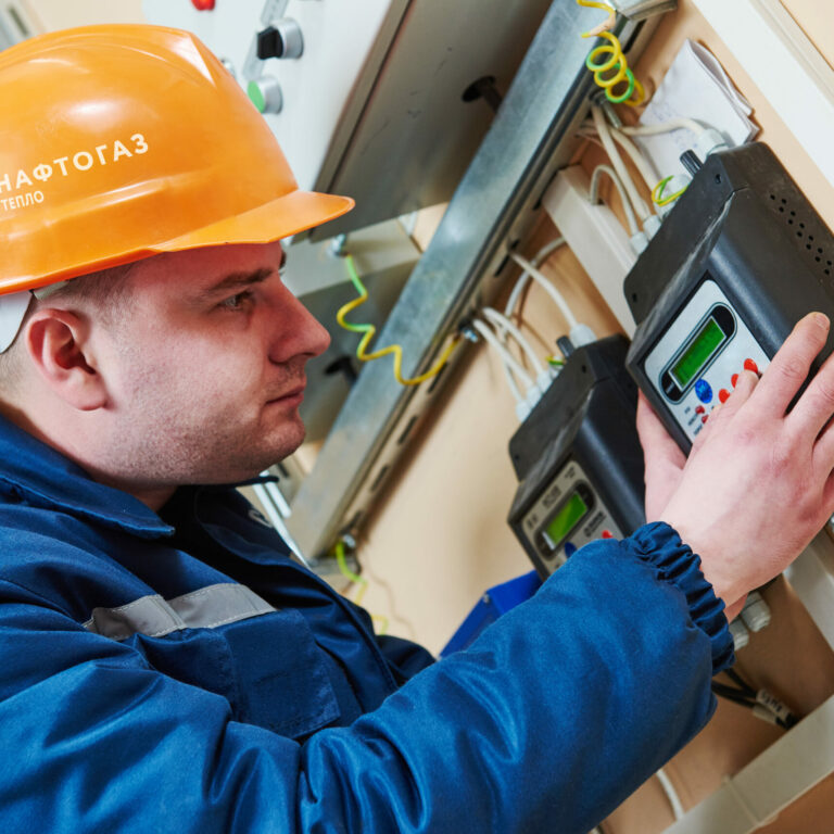 Electrician,Connecting,Electricity,Counter,Meter,In,Fuse,Box